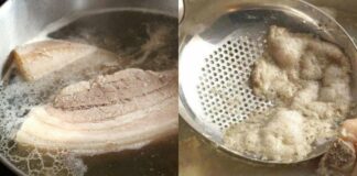Bọt nổi lên khi luộc thịt hay hầm xương là bụi bẩn hay dinh dưỡng? Nhiều người hiểu sai