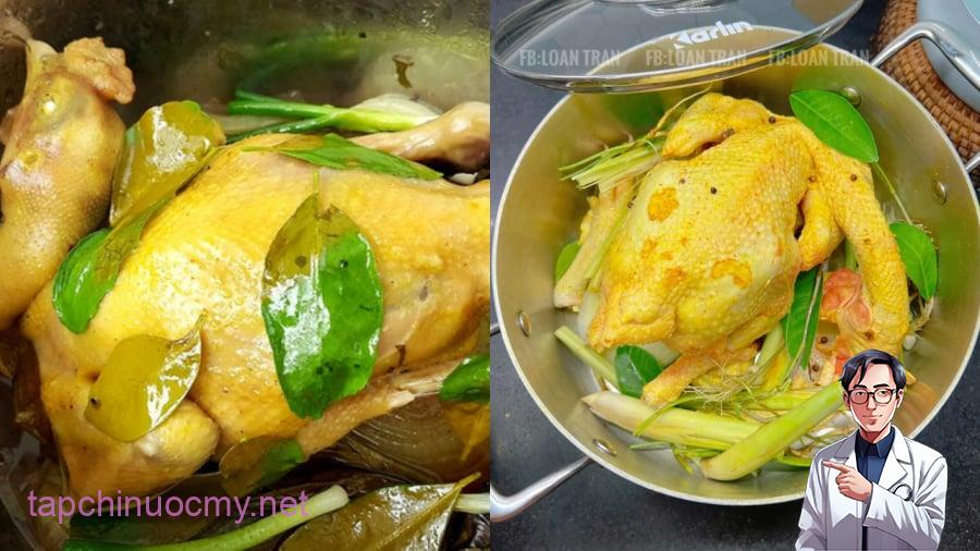 Bí quyết luộc gà không cần nước thơm ngon, ngọt thịt
