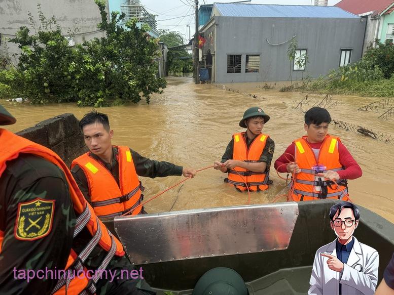Thái Nguyên: Nỗ lực hỗ trợ người dân vùng ngập lũ- Ảnh 13.