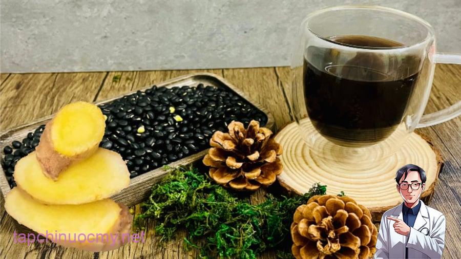 Nước đậu đen rang gừng mang lại nhiều lợi ích cho sức khỏe.