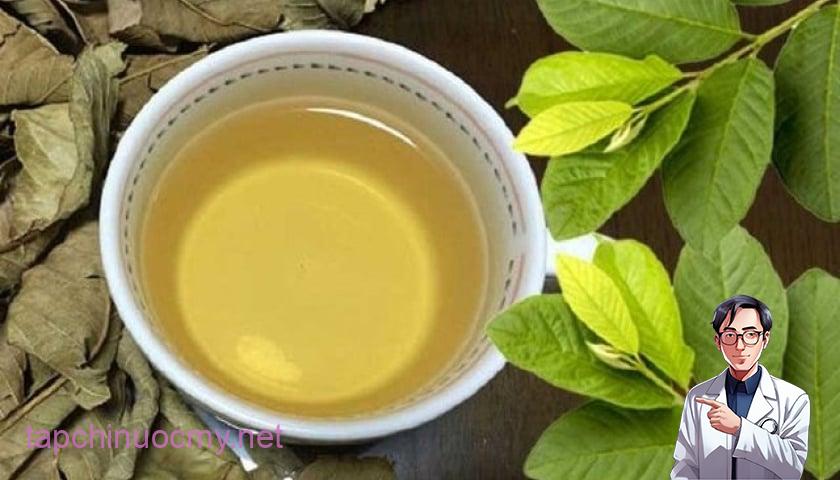 Nước lá ổi có mùi hương thơm, vị chát nhẹ, rất dễ uống