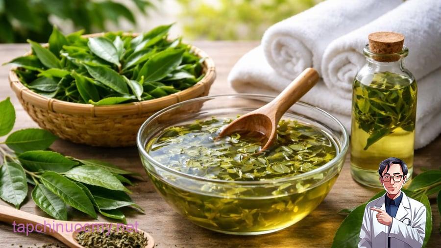 Trà xanh có nhiều công dụng cho mái tóc