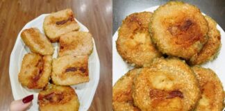 Mẹo rán bánh chưng giòn rụm, không ngấm dầu mỡ, ăn không ngấy