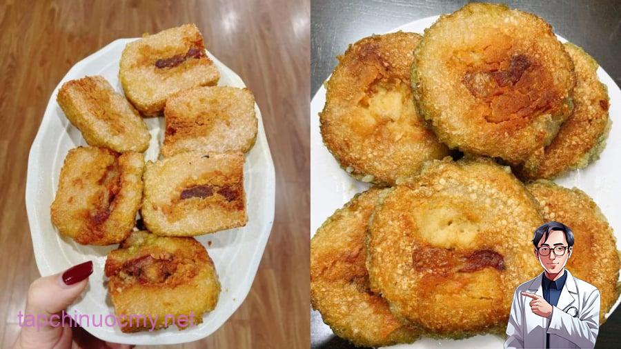 Khi rán bánh chưng, bạn không cần sử dụng quá nhiều dầu mỡ.