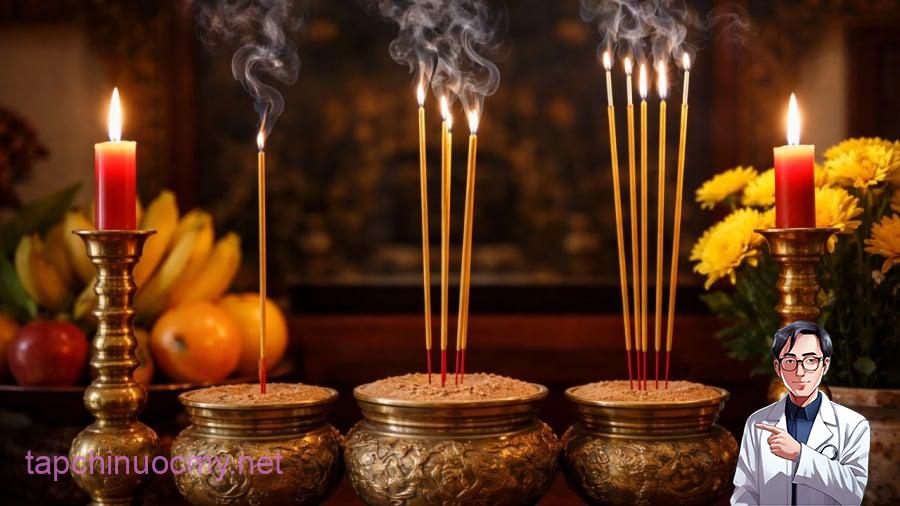Thắp hương phải chú ý số nén hương theo nghi lễ tâm linh, tránh đốt bừa