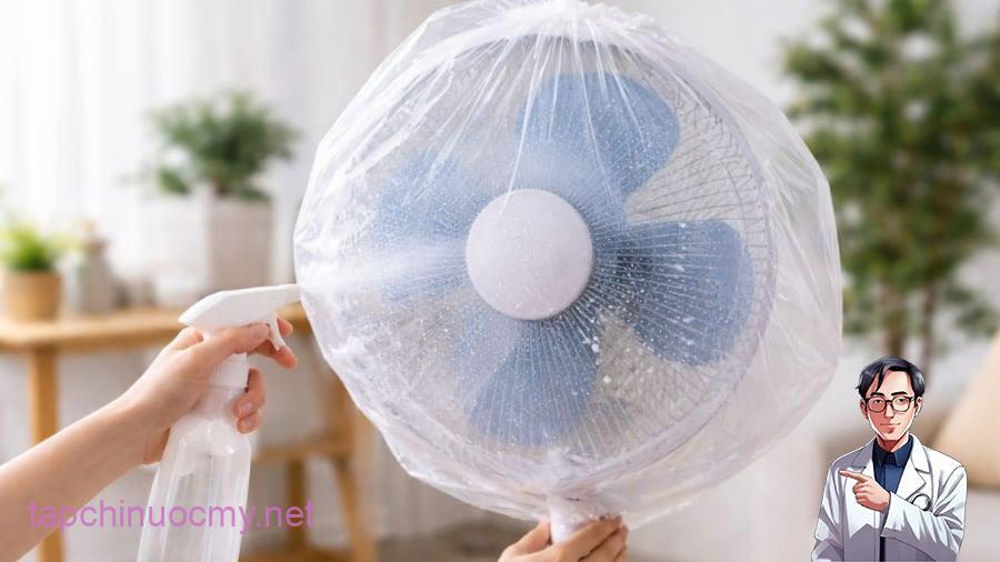 Nhiều cách giúp làm sạch quạt điện mà không bắt buộc phải thu hồi khung