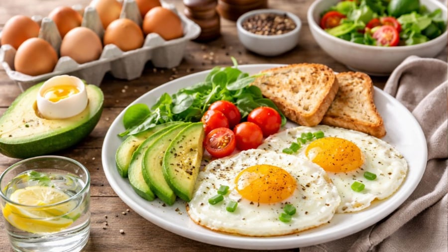 Hãy chú ý thời điểm ăn trứng để phát huy tác dụng
