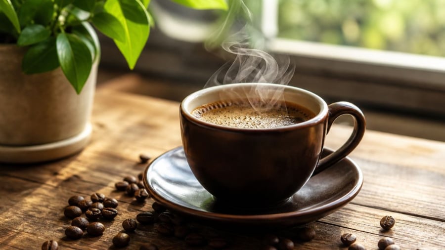 Uṓng cà phê, ghi chú thời điểm