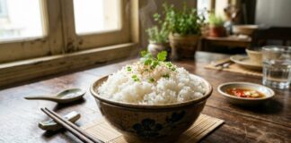 Nấu cơm đừng chỉ đổ nước lã: Thêm vài giọt này hạt cơm bóng bẩy, thơm dẻo để qua đêm không thiu