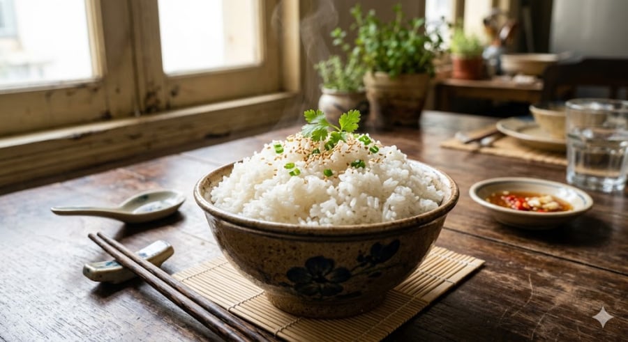 Với 500g Gạo, bạn chỉ cần nhỏ từ 2 - 3 nhẹ nhàng vào nước lọc trước khi nấu. Yên tâm là khi cơm chín, mùi thơm sẽ bay hơi hoàn toàn, chỉ để lại vị ngọt đậm đà.