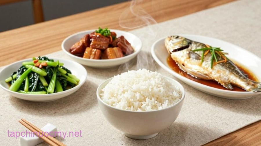 Vì loại bỏ hoàn toàn cơm trắng khỏi chế độ ăn uống nên bạn nên điều chỉnh lại lượng cơm ăn mỗi ngày cho phù hợp để hỗ trợ duy trì cân nặng hợp lý mà không ảnh hưởng đến sức khỏe.
