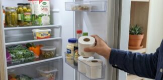 Tại sao nên đặt 1 cuộn giấy vệ sinh vào tủ lạnh?