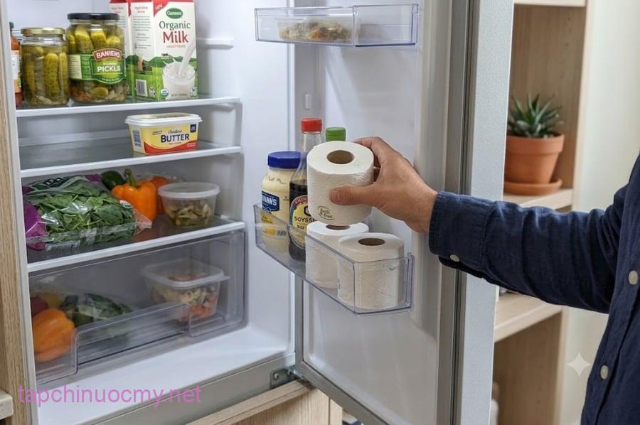 Nguyên nhân giá tủ lạnh được làm lớp dày trong ngăn đá, cản trở quá trình lưu thông khí lạnh và tạo máy nén phải chạy