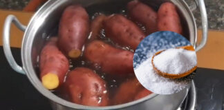 Luộc khoai chỉ bỏ mỗi nước lạnh thôi là dại: Thả thêm thứ này khoai bở tung, ngọt lịm
