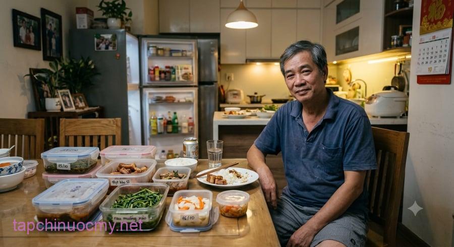 Thức ăn bảo quản trong tủ lạnh vẫn cần được sử dụng đúng thời gian và xử lý an toàn trước khi ăn.