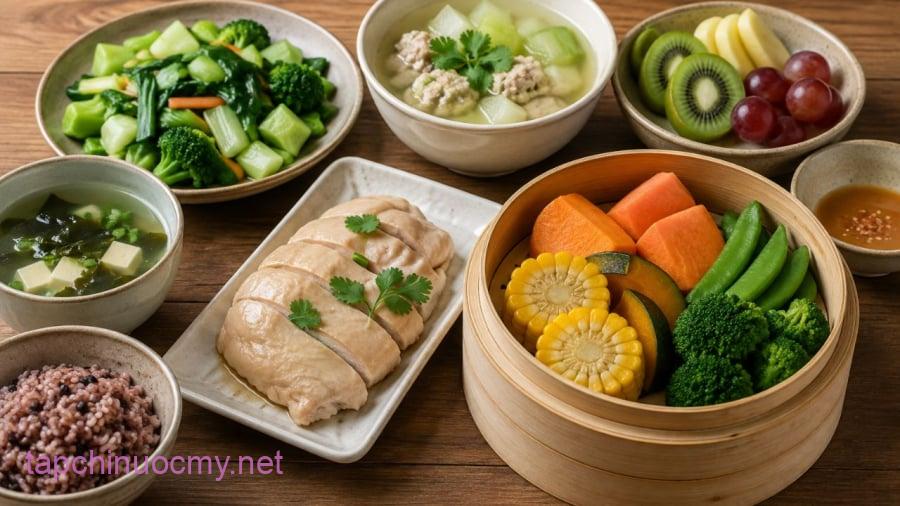 Ăn toàn đồ hấp có tốt không?