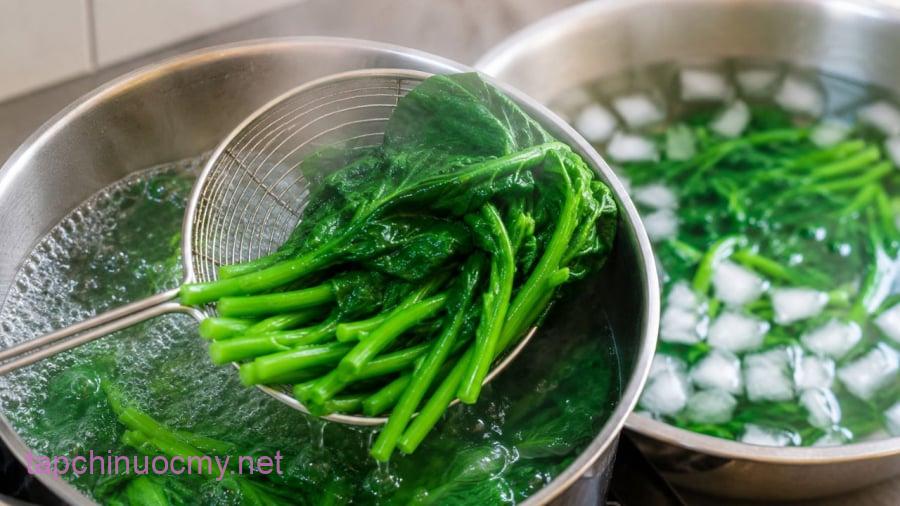 Một số mẹo nhỏ này sẽ giúp món rau củ giòn xanh hơn