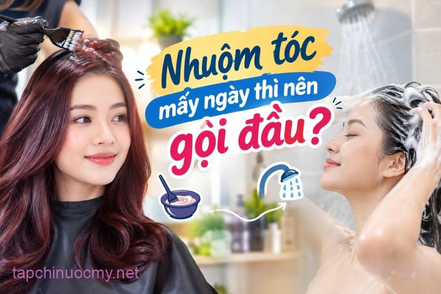 Nếu dưỡng đầu ngay hoặc chỉ vài giờ sau vừa đủ, nước và dầu dưỡng có thể làm một phần tinh chất chưa ổn định được rửa trôi, tạo màu tóc nhanh xuống màu, gần đều hoặc không đạt được độ đậm như mong muốn.