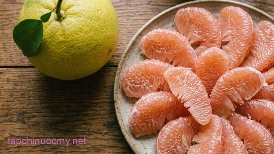 Bạn có thể ăn bưởi trước các bữa chính để tạo cảm giác no lâu, giúp kiểm soát lượng thức ăn, từ đó hỗ trợ giảm cân.