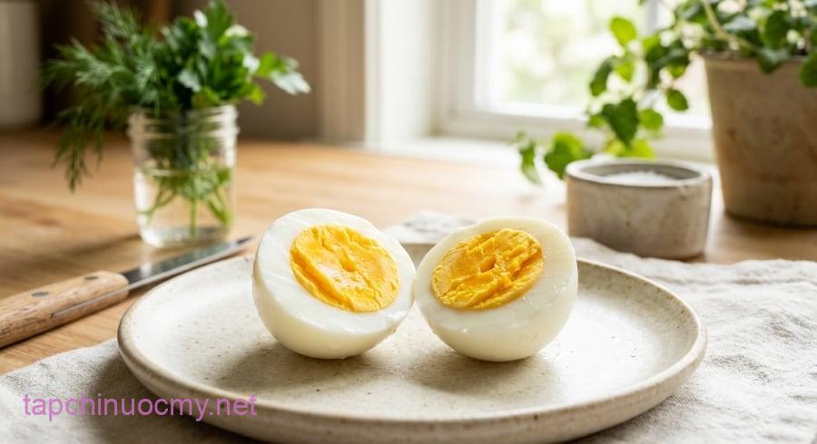 Lòng đỏ chứa cholesterol nhưng đồng thời cung cấp nhiều dưỡng chất, vì vậy không nhất thiết phải loại bỏ hoàn toàn ở người khỏe mạnh.