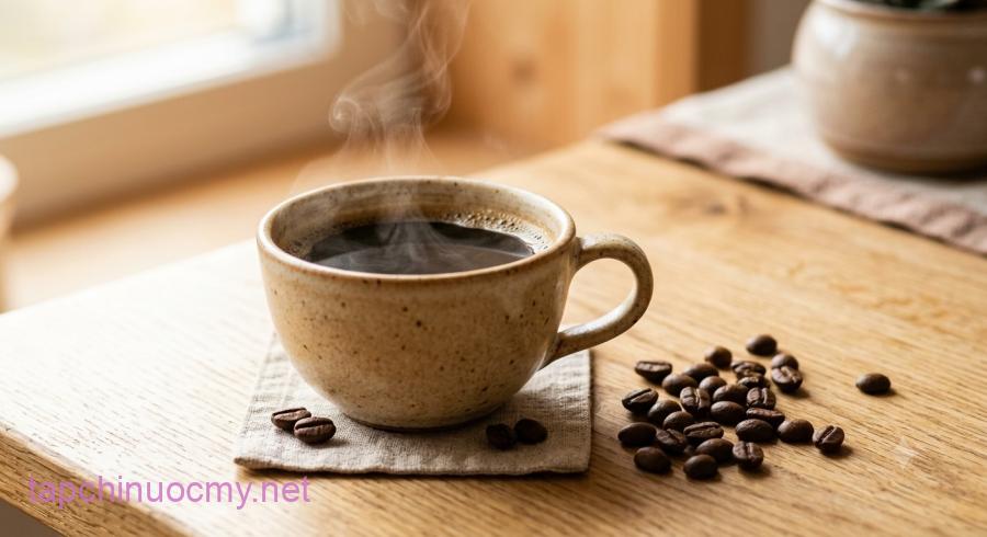 Nên cà phê giảm bớt trước khi uống, tránh sử dụng đồ uống ở nhiệt độ quá cao.