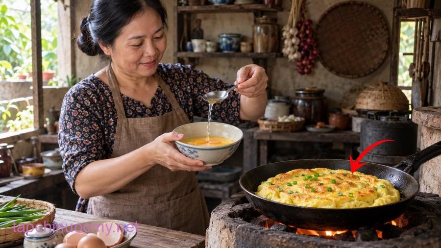 Bí quyết nằm ở một nguyên liệu rất đơn giản: một bộ lọc nước nhỏ cho khi đánh trứng. 