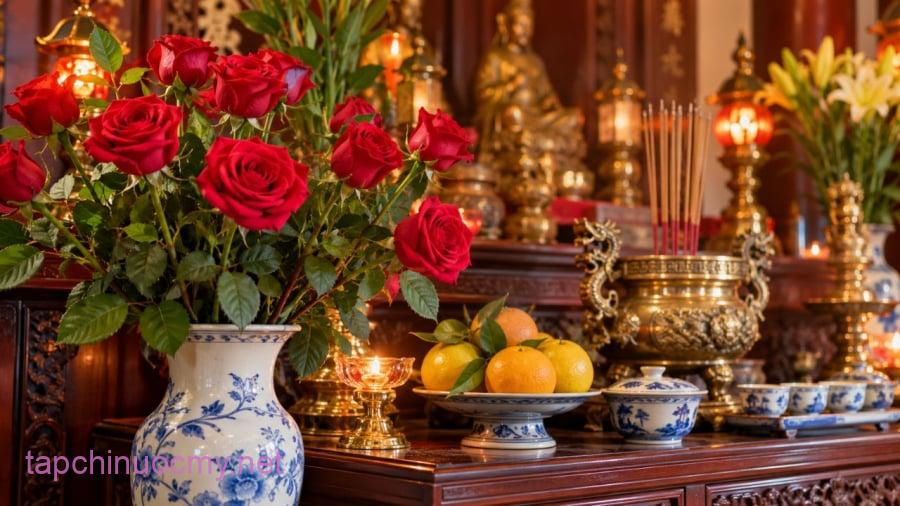 Thường xuyên hiến hoa hồng hãy chú ý